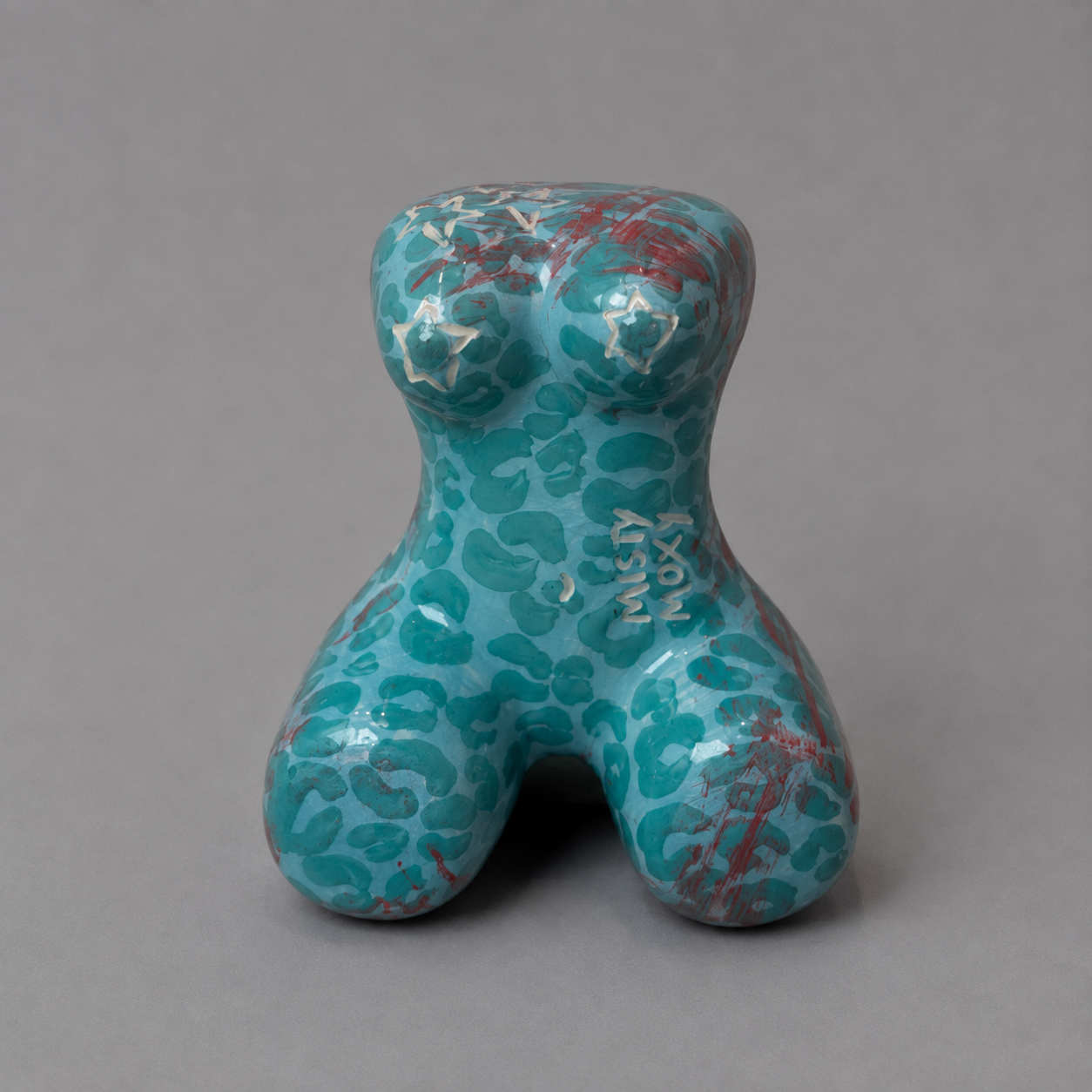 LIGHT BLUE ANIMAL PRINT